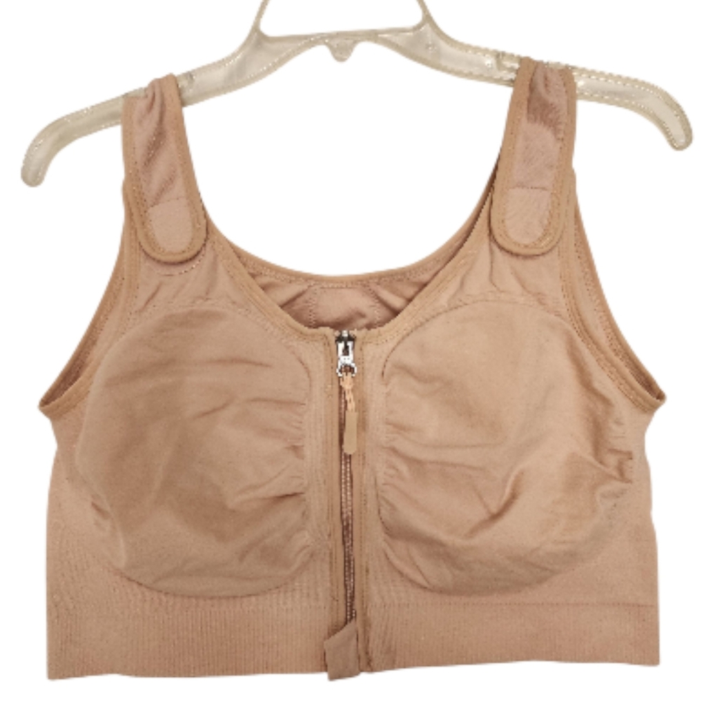 Amoena Leyla Post-Surgical Compression Bra 44604 Nude size 3XL